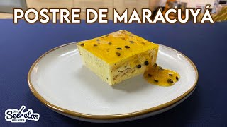 Un delicioso  POSTRE DE MARACUYÁ [upl. by Kelcy]