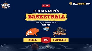 Lassen vs Hartnell College Mens Basketball LIVE 11724 [upl. by Selassie]