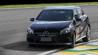 Mercedes A45 AMG apavora em Interlagos [upl. by Ij463]