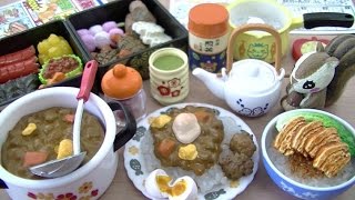 リーメント 3月のライオン 川本家のごはん ReMent Japanese Home Cooking [upl. by Adnoma]