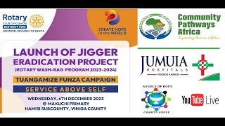 LAUNCH OF JIGGER ERADICATION PROJECT  ROTARY WASHRAG PROJECT 20232024  MAKUCHI PRI SCH VIHIGA [upl. by Breanne336]