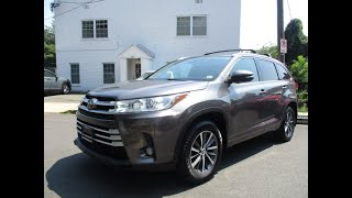 A835 2017 TOYOTA HIGHLANDER XLE GRAY [upl. by Htaeh691]