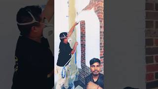 painting construction tiles art painter paint ytshortsvideo youtubeshorts facts terndinge [upl. by Mercedes]