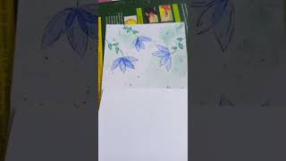 Watercolor card art reveal watercolor [upl. by Arykahs]