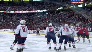 10 Goal Jeff Halpern Capitals amp Senators NHL December 7 2011 [upl. by Jamill]