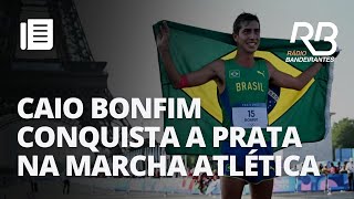 quotEssa medalha é um legadoquot diz Caio Bonfim após conquistar a prata na marcha atlética [upl. by Xymenes232]