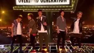 Overload Generation  XFactor 1st Live shows [upl. by Davina]