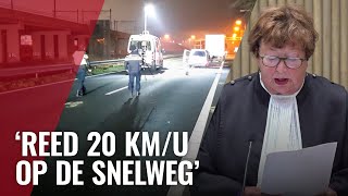 Vrachtwagenchauffeur veroorzaakt dodelijk ongeluk op A10 [upl. by Cerf]