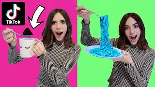 I Tested VIRAL TikTok FOOD HACKS [upl. by Ennahtur]