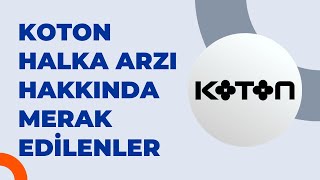 KOTON HALKA ARZI HAKKINDA MERAK EDİLENLER [upl. by Grannie]