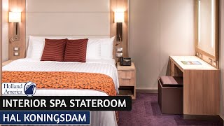 HAL Koningsdam  Interior Spa Stateroom Full Tour amp Review 4K  Holland America Line [upl. by Dalila]