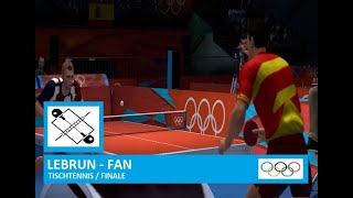 🏅 Felix Lebrun  Zhendong Fan  TISCHTENNIS  Finale  OLYMPIA 2024 [upl. by Aiekal]