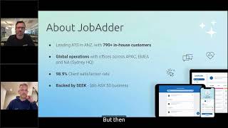 Talent advisor Matt Woodard reveals why he chose JobAdder [upl. by Sivla986]