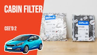 How to replace the cabin filter Ceed mk2 👃 [upl. by Jasper]