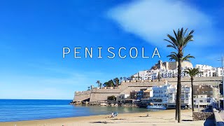 4K Peniscola Spain 🇪🇸  Walking Tour 2023 [upl. by Attirehs244]