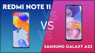 Redmi Note 11 vs Samsung Galaxy A23 Technical Comparison [upl. by Bena]