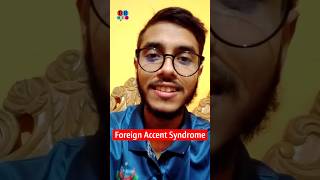 Foreign accent syndrome  Neurology  Medicine  Dr Med  Sakib Rahaman [upl. by Accever]