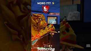 MORO 777 ☠️🗿  plzdosuporrtmychanlfriends freefire freefiremax gaming youtube [upl. by Acyre]