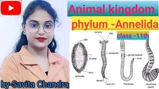 7 June 2024phylumAnnelida animals kingdom trending biology neetclass11thby savitachandra [upl. by Chandal]