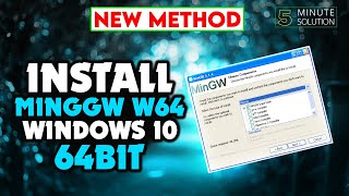 How to install MingW w64 on windows 10 64bit 2024 [upl. by Ennoirb]