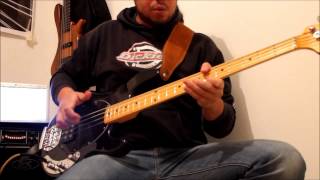 Los Tetas  Hormigas Planas bass cover [upl. by Hutchings]