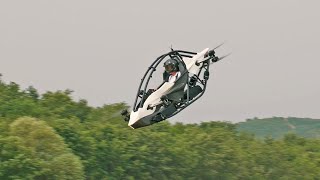 Jetson ONE  Worlds First Freestyle eVTOL Personal Aerial Vehicle Flight [upl. by Assyl]