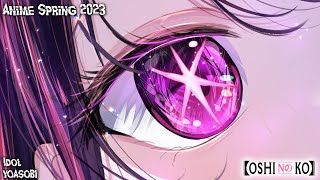 YOASOBI  アイドル Idol FULL【KARAOKE・BACKING TRACK・INSTRUMENTAL】OSHI NO KO OP〘推しの子〙METAL VERSION [upl. by Nywnorb]