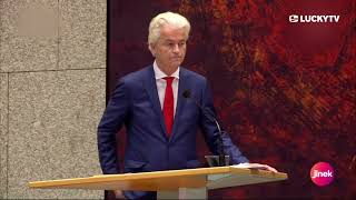 LuckyTV  Geert Wilders heeft belangrijke mededeling [upl. by Judye]