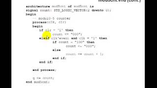 Lesson 78  Example 50 Modulo5 Counter [upl. by O'Shee]