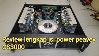 review lengkap power amplifier peavey CS3000 [upl. by Anicnarf382]