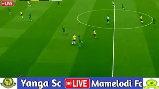 Yanga Sc Vs Mamelodi Sundowns 0  0  Caf Champion League [upl. by Eylsel938]