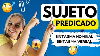 🔴 ¡NUEVO Sujeto y Predicado  Sintagma Nominal Verbal  Preposicional  Complemento circunstancial [upl. by Hairam]