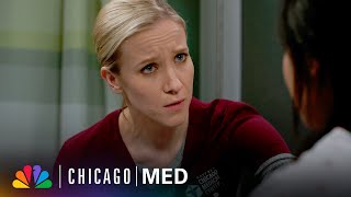 Asher’s Patient Got Pregnant in an Attempt to Save Her Mom  Chicago Med  NBC [upl. by Grane]