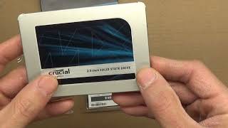 Unboxing Crucial MX500 SSD [upl. by O'Conner]