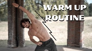 WARM UP ROUTINE BEFORE WORKOUT  Quick and Effective  Rowan Row [upl. by Enomor]