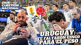 🇺🇾URUGUAY TE FALTARON CINCO PARA EL PESO  COLOMBIA 1  0 URUGUAY  MATHÍAS CUBA [upl. by Anelad465]