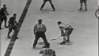 1957 NHL LEAFS ORIGINAL TV BROADCASTS 2 PART GAMES [upl. by Bluma]