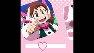 Ochaco Uraraka  MHAobsessedidiot💥💣  mha myheroacadmia animeeditingapp capcutanime [upl. by Hendon988]