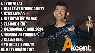 Akcent  Zenek Martyniuk  NOWOŚCI 2024 ☀️ Składanka Disco Polo ☀️ [upl. by Carlos]