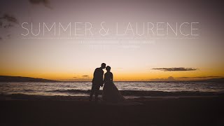 Hotel Wailea Wedding Film  Summer amp Laurence  HI FOCUSED [upl. by Jobie858]