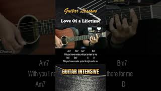 Love of a Lifetime  FireHouse  EASY Guitar Lessons  Chords  Guitar Tutorial [upl. by Downe]