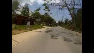 Koh Chang By Scooter Part 2 White Sand beach to Klong Prao village [upl. by Aihsot]