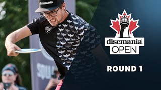 Round 1 MPO  2023 Discmania Open [upl. by Aissert]