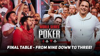 WSOP Main Event 2024 FINAL TABLE  Who Makes The Final Three [upl. by Cyndy976]