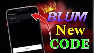 Token Burning In Crypto Blum Code Today  Blum Verification Code 7 October blumvideocode [upl. by Paco86]