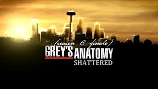 Greys Anatomy season finale 6x23 6x24 Tribute [upl. by Arimas]