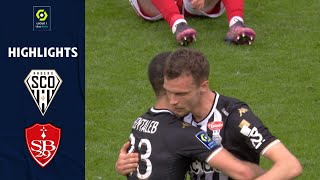 ANGERS SCO  STADE BRESTOIS 29 1  0  Highlights  SCO  SB29  20212022 [upl. by Huckaby]