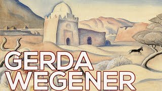 Gerda Wegener A collection of 93 works HD [upl. by Idnac]