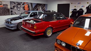 E30 gets bodykit installed [upl. by Karlis]