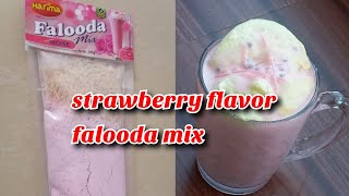 strawberry flavor falooda mix recipe in tamil [upl. by Beuthel]